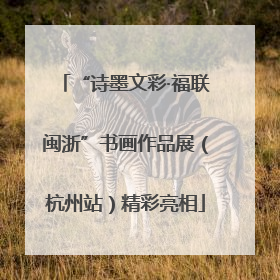 “诗墨文彩·福联闽浙”书画作品展（杭州站）精彩亮相
