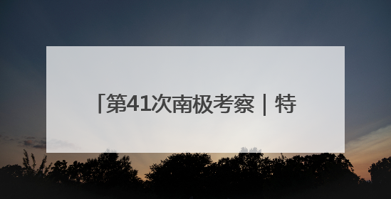 第41次南极考察｜特写：港口来了中国船