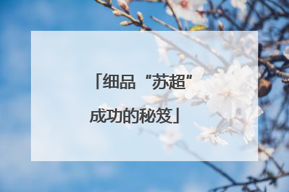 细品“苏超”成功的秘笈