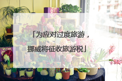 为应对过度旅游，挪威将征收旅游税