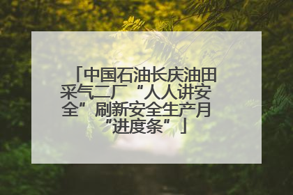 中国石油长庆油田采气二厂“人人讲安全”刷新安全生产月“进度条”