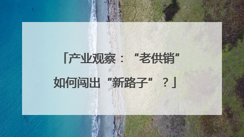 产业观察：“老供销”如何闯出“新路子”？