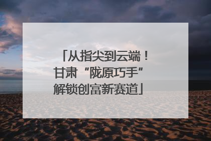 从指尖到云端！甘肃“陇原巧手”解锁创富新赛道