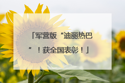 军营版“迪丽热巴”！获全国表彰！