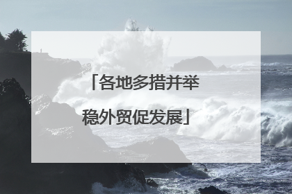 各地多措并举稳外贸促发展