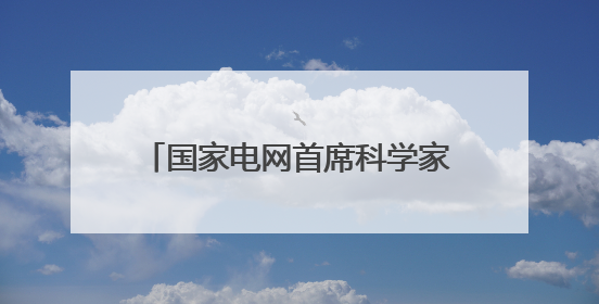 国家电网首席科学家郑玉平：40年守护电网“第一道防线”