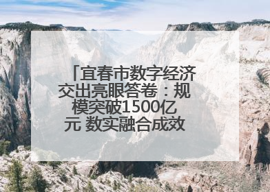 宜春市数字经济交出亮眼答卷：规模突破1500亿元 数实融合成效领跑全省（图）