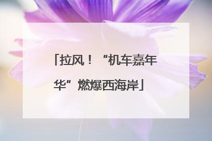 拉风！“机车嘉年华”燃爆西海岸