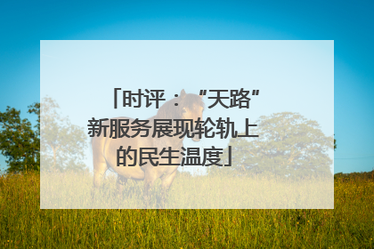 时评：“天路”新服务展现轮轨上的民生温度