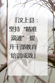 汶上县：坚持“精准滴灌” 提升干部教育培训成效