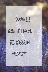 汝城县：激活红色印记 焕发时代光芒