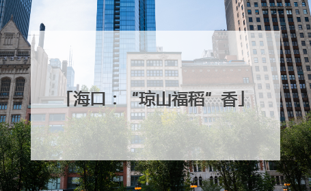 海口：“琼山福稻”香