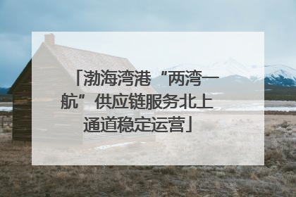渤海湾港“两湾一航”供应链服务北上通道稳定运营