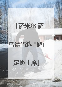 萨米尔·萨乌德当选巴西足协主席