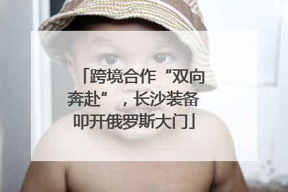 跨境合作“双向奔赴”，长沙装备叩开俄罗斯大门