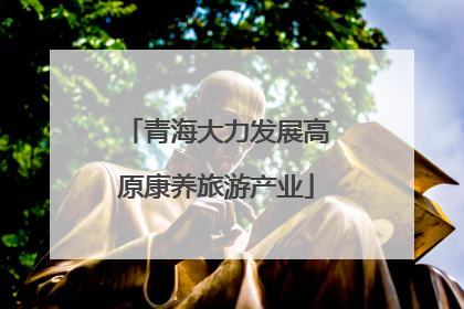 青海大力发展高原康养旅游产业