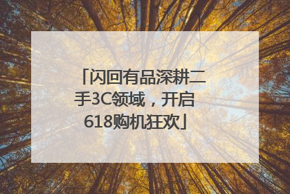 闪回有品深耕二手3C领域，开启618购机狂欢