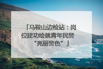 马鞍山边检站：岗位建功绘就青年民警“亮丽警色”