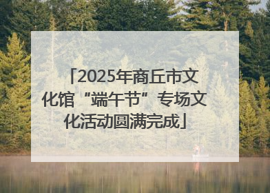2025年商丘市文化馆“端午节”专场文化活动圆满完成